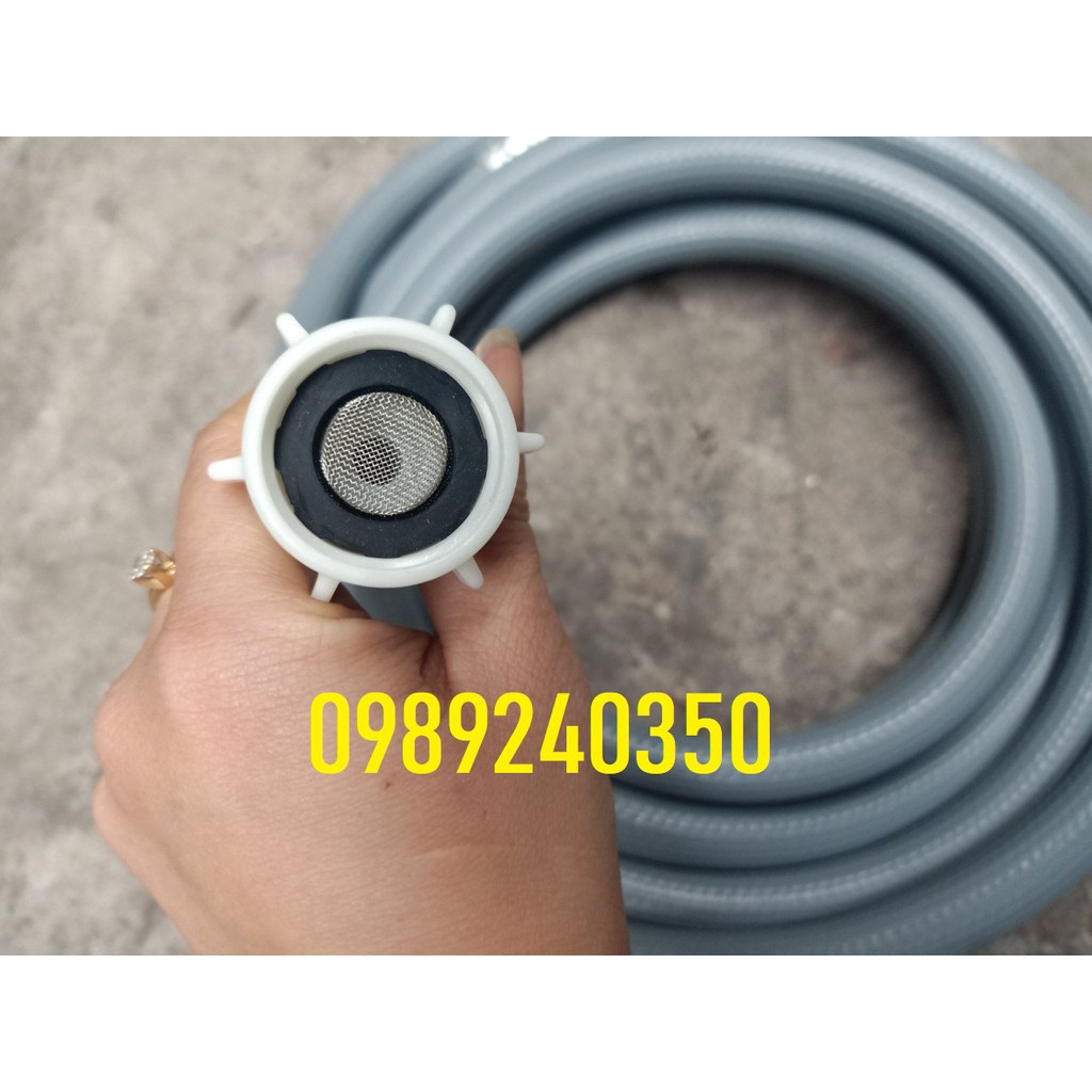 Dây cấp nước máy giặt Electrolux cửa ngang 5m - 2 đầu ren LOẠI TỐT