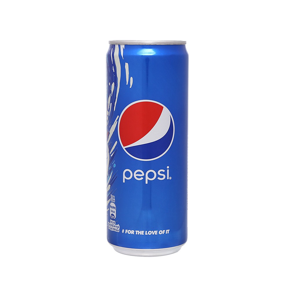 5  lon nước ngọt Pepsi Cola 330ml