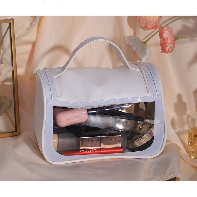Túi Đựng Mỹ Phẩm Chất Liệu tpu Trong Suốt Chống Thấm Nước Mang Đi Du Lịch