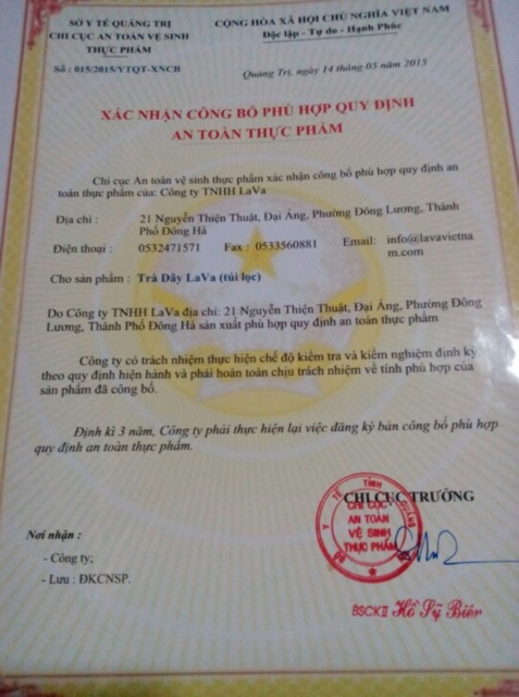 Trà dây lava - hỗ trợ điều trị viêm loét dạ dày