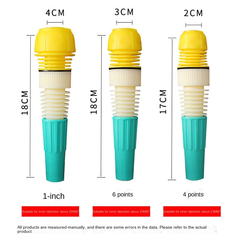 Vòi Phun Nước Tưới Cây 4 Điểm 6 Điểm 3 cm Áp Suất Lớn