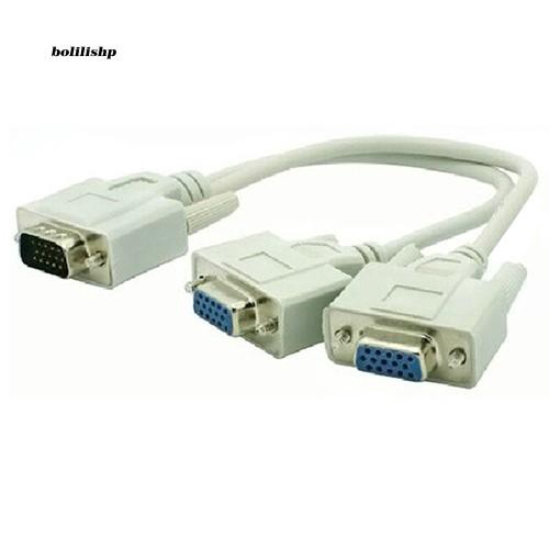 Giắc chia cổng VGA ra 2 đầu VGA 15Pin chất lượng cao