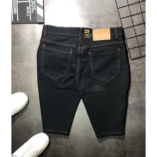 QUẦN JEAN NAM SHORT TRẮNG ĐEN