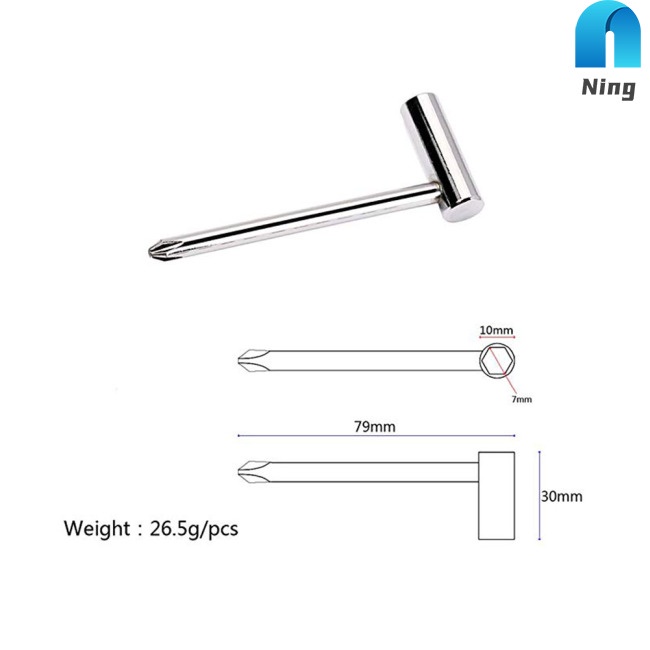 Tua Vít Chữ Thập 7mm 6.35mm Chuyên Dụng Cho Đàn Guitar