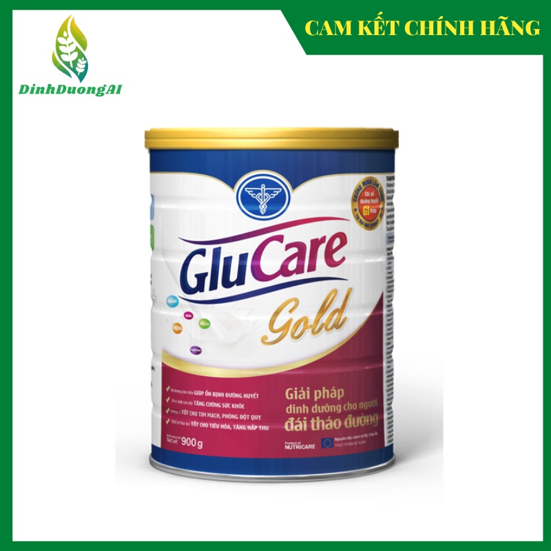 (Chính hãng) Sữa Glucare Gold - Giải pháp dinh dưỡng cho người tiểu đường - Lon 900g
