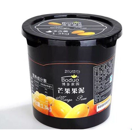 Nước sốt Xoài cô đặc BODUO - 1.3Kg [ĐẬM ĐẶC] - SP000840 - Nguyên liệu pha chế trà sữa HIỆP PHÁT