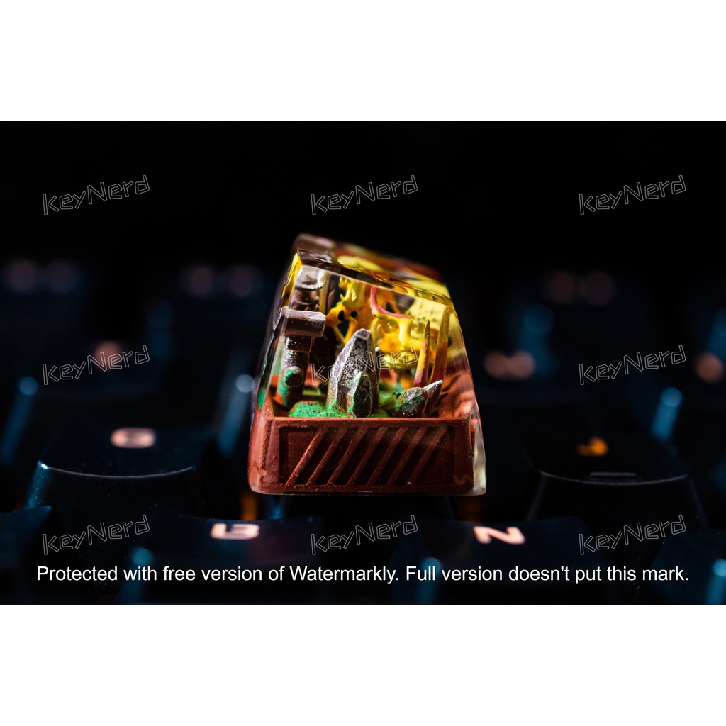 Keycap resin pokemon - nút bàn phím cơ - artisan