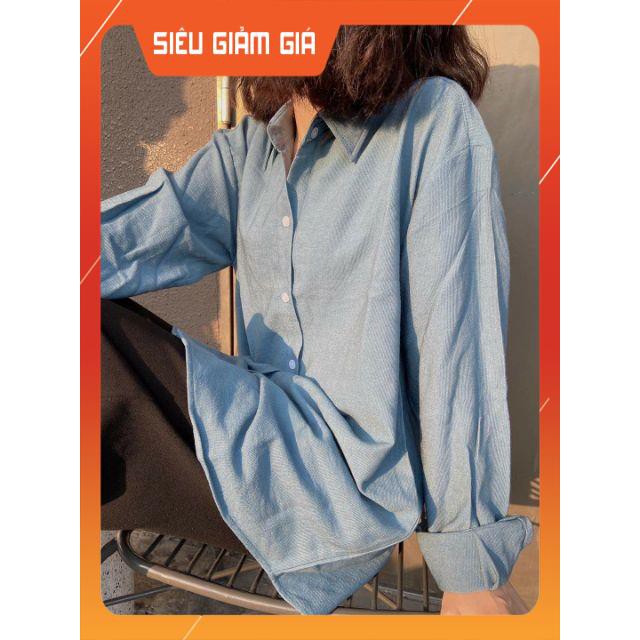 Áo sơ mi nhung Gân basic Unisex