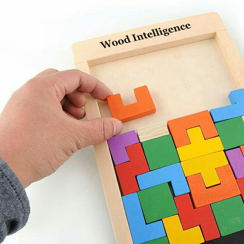 Đồ Chơi Phát Triển Trí Tuệ Cho Bé Wood Intelligence Tetris