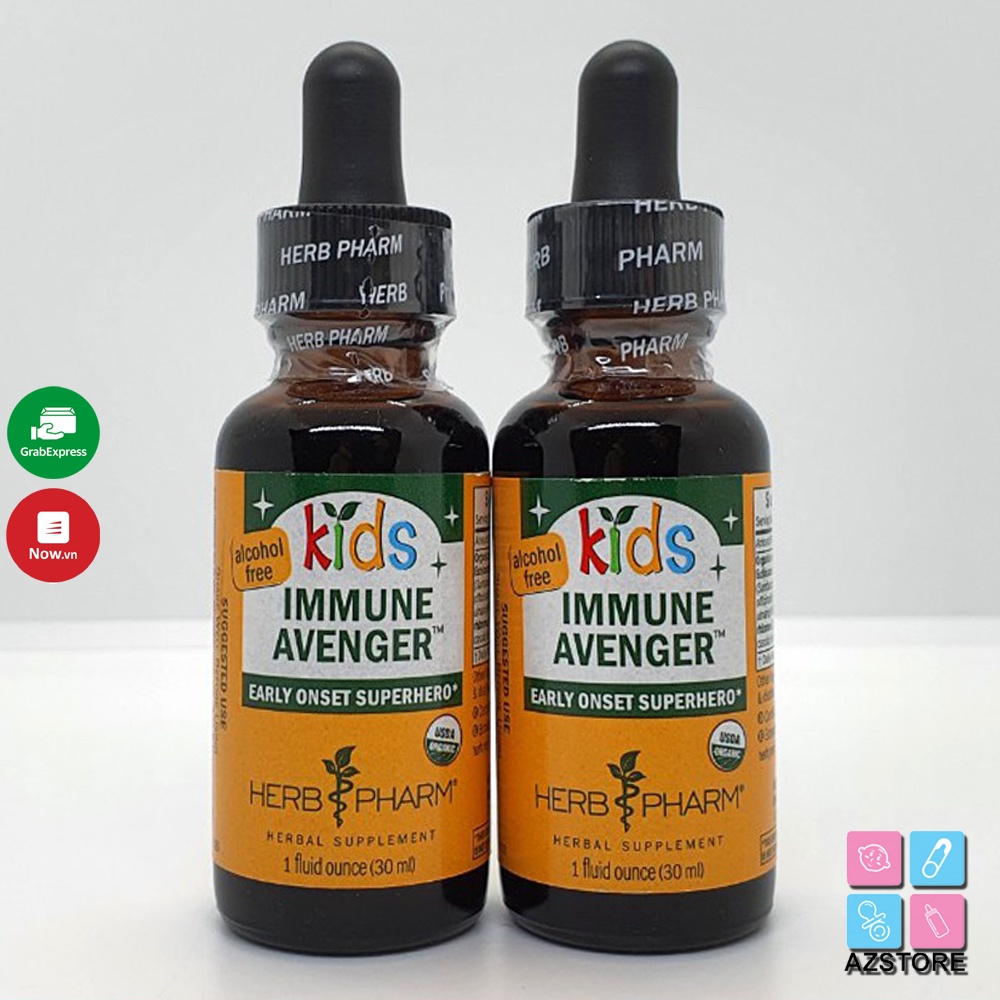 Siro tăng đề kháng Kids Immune Avenger Herb Pharm Mỹ