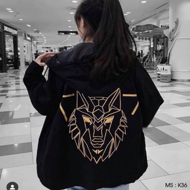 Áo khoác dù HADES nam nữ có BIG SIZE < 80 kg