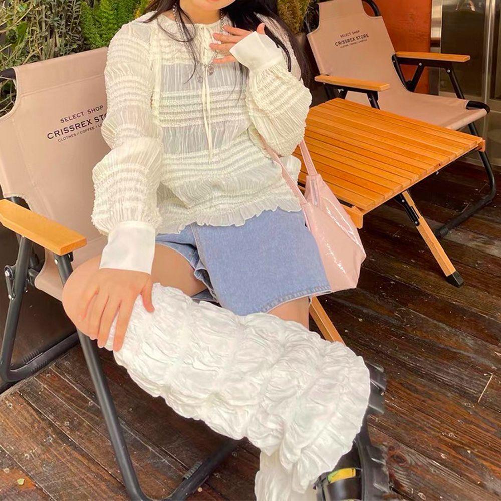 Vớ Dài Ống Rộng Phong Cách Lolita Nhật Bản Thời Trang Cho Nữ