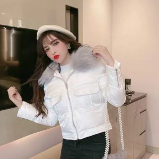 Áo nhũ lông vũ cổ lông order 1 tuần