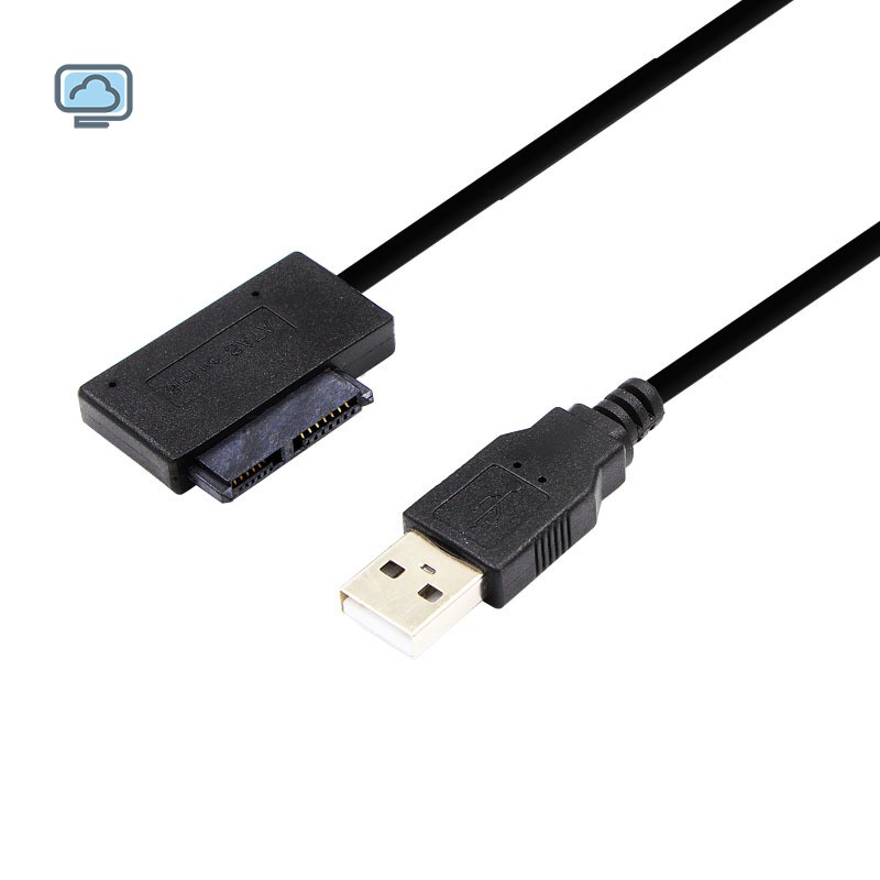 Cáp Chuyển Đổi Ổ Đĩa Cd-rom Sata Sang Usb 2.0 6 + 7pin Sata Sang Usb2.0 Tw