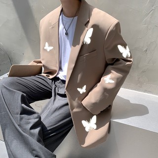 ÁO KHOÁC BƯỚM PHẢN QUANG, KHOÁC VEST, VEST NAM, HAI MÀU ĐEN NÂU - LJINSTORE