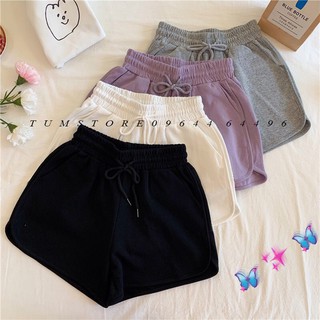 Quần short nỉ thun Unisex mềm mịn mát