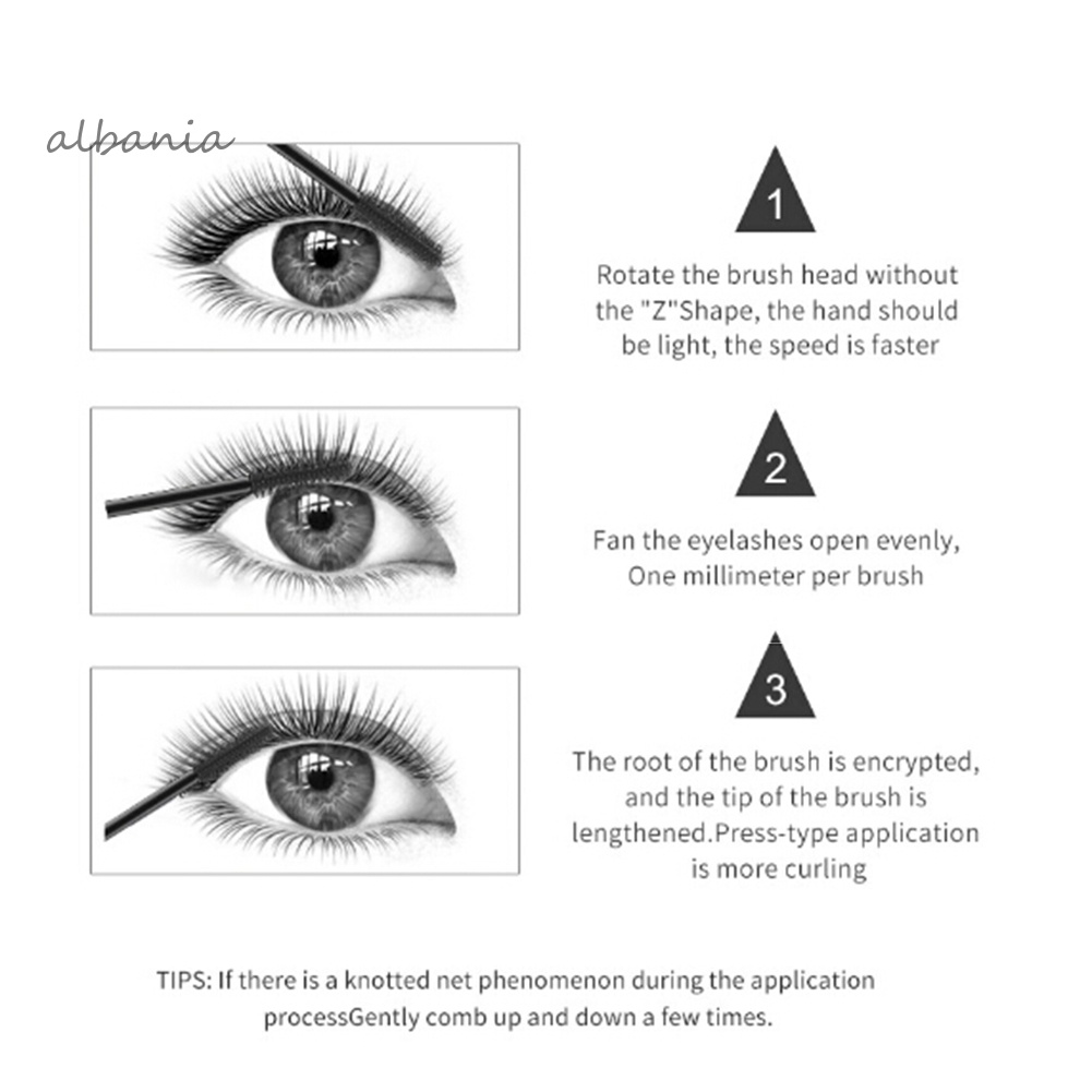 (Hàng Mới Về) Mascara Chuốt Mi Chống Nước Không Nhòe Tiện Dụng Chất Lượng Cao | BigBuy360 - bigbuy360.vn