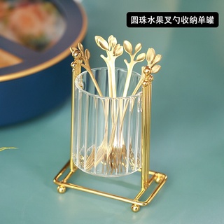 HŨ ĐỰNG THÌA DĨA THUỶ TINH