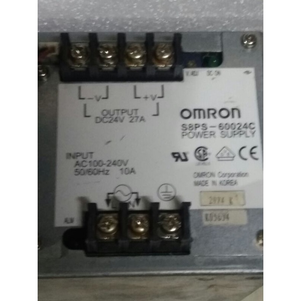 Nguồn OMRON S8PS - 60024C 24V 27A