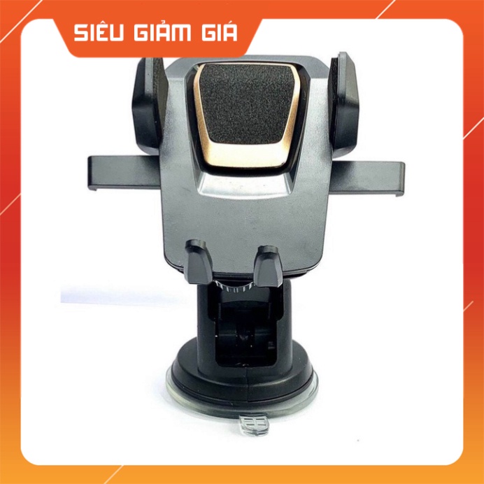Giá đỡ kẹp điện thoại đa năng để trên ô tô, xe hơi - kệ có đế hút chân không gắn vào kính xoay 360