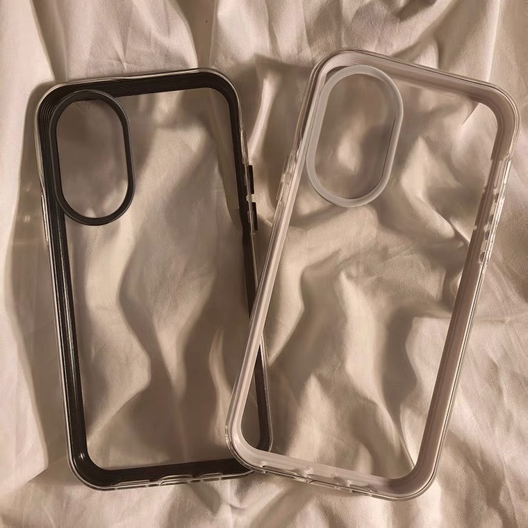 Thickened Bumper 2 in 1 Shockproof Clear Case for Xiaomi Redmi Note 8 10 11 Pro 5G 9T 9A 10A K40s Mi 11 Lite 12 Pro 10 10s 9 SE POCO F3 M3 Pro F2 X3 GT Drop-Resistant Cover