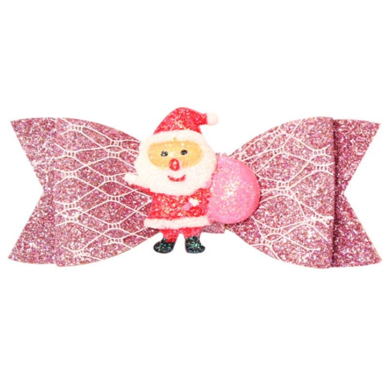 Kẹp Tóc Hình Giáng Sinh Lấp Lánh Dễ Thương