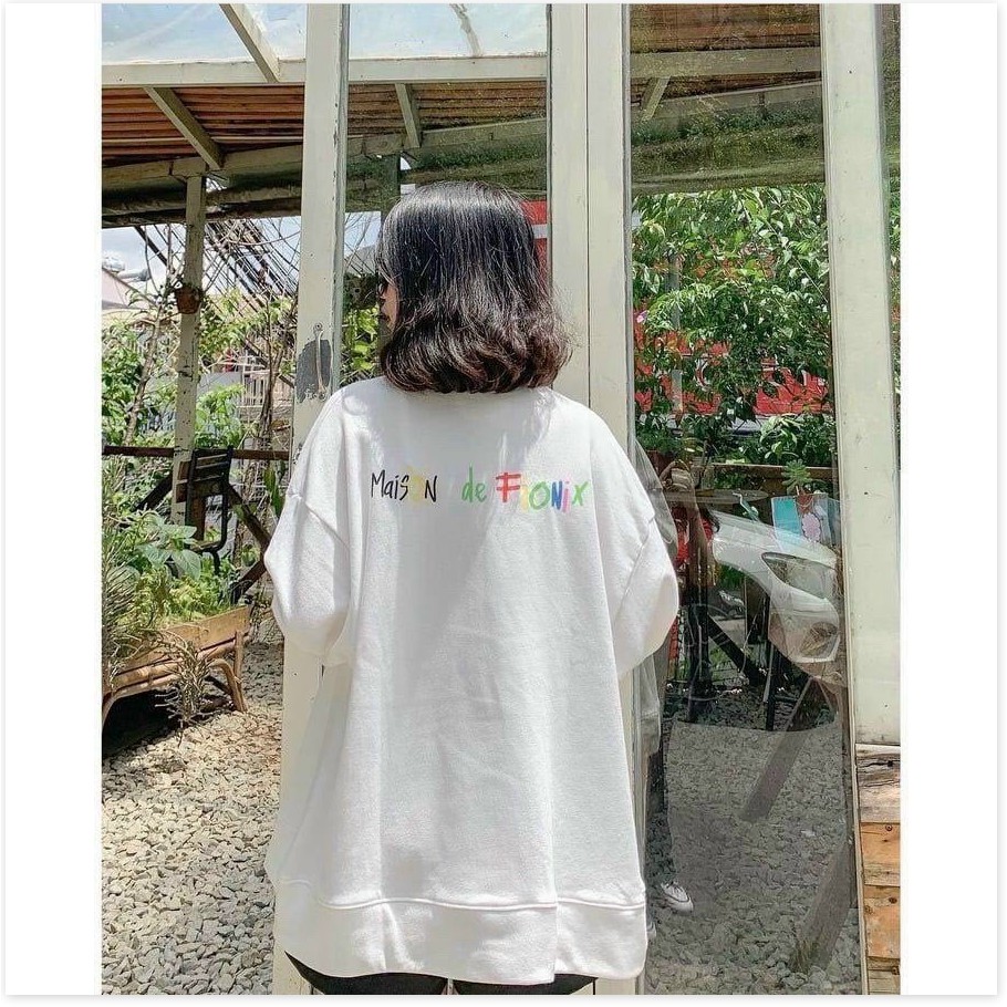 Áo Khoác Cardigan Nam Nữ Đều Mặc Được Phối Hoa Hướng Dương Bảy Màu Cực XInh