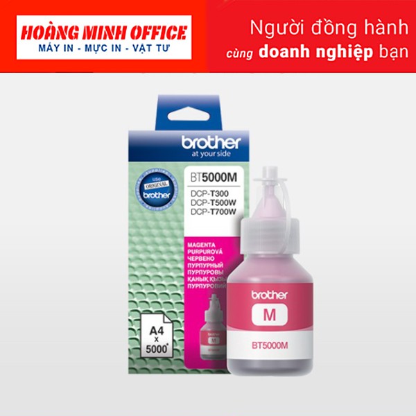 Mực in phun màu Brother T310, T510W, T710W, T810W, T910W - BT6000/ BT5000 C, Y, M
