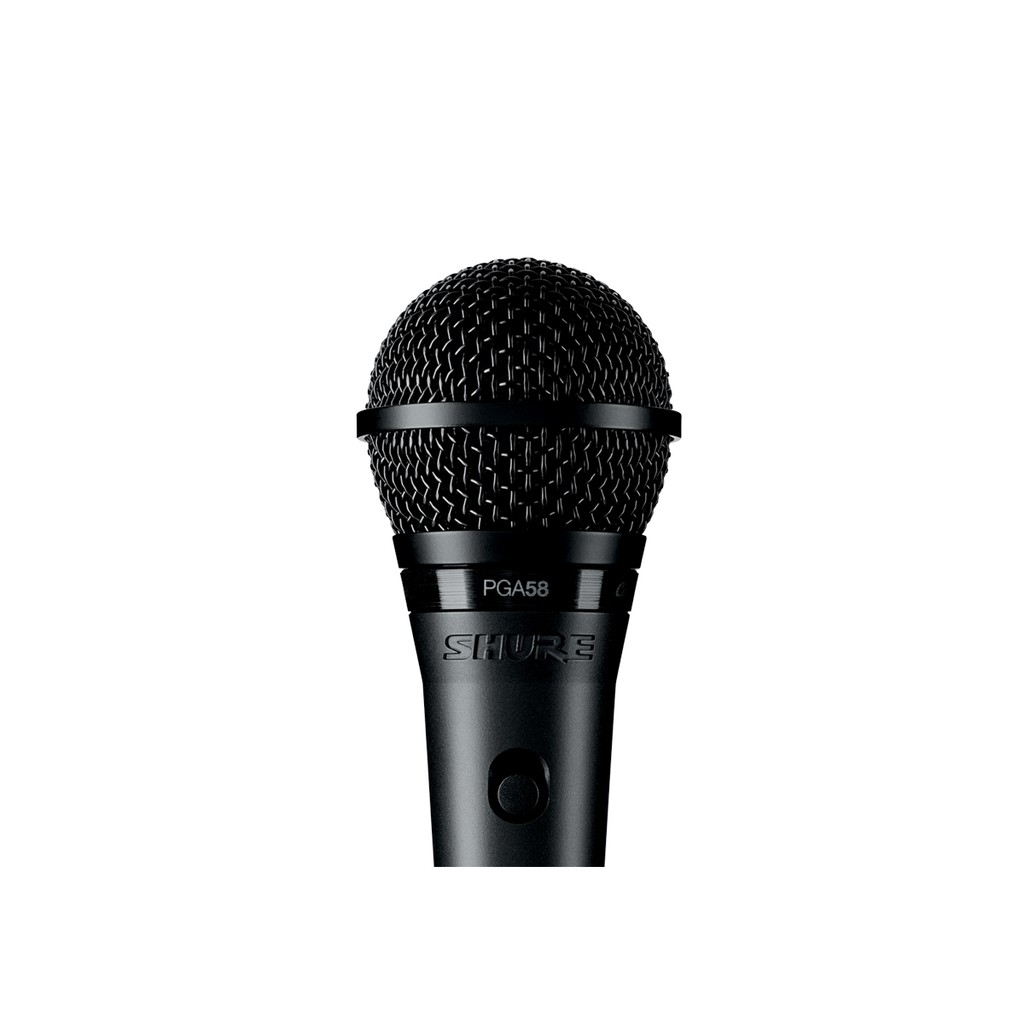 Micro Shure PGA58-QTR - Hàng chính hãng - Micro karaoke có dây Shure tuyệt vời cho biểu diễn âm nhạc và hát Karaoke