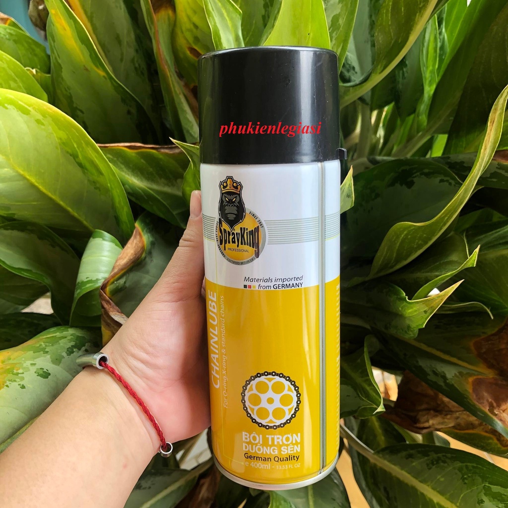 Chai Xịt Bôi Trơn Dưỡng Sên SPRAYKING CHAINLUBE 400ML
