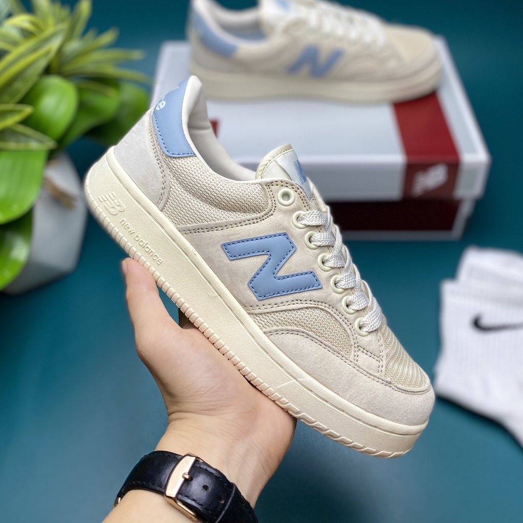 Giày NBpro300 xanh nhạt ⚡⚡tôn dáng, form chuẩn, da vải dày dặn, hàng tuyển nhạt