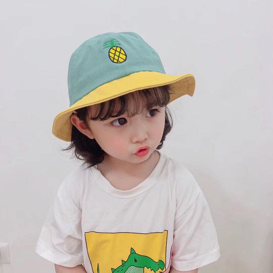 Mũ vành hoa quả cute