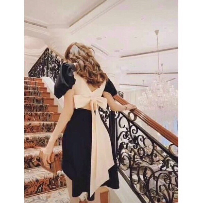 [ Mã FAMAYWA2 giảm 10K đơn 50K] Đầm dự tiệc nơ lưng bản to | BigBuy360 - bigbuy360.vn