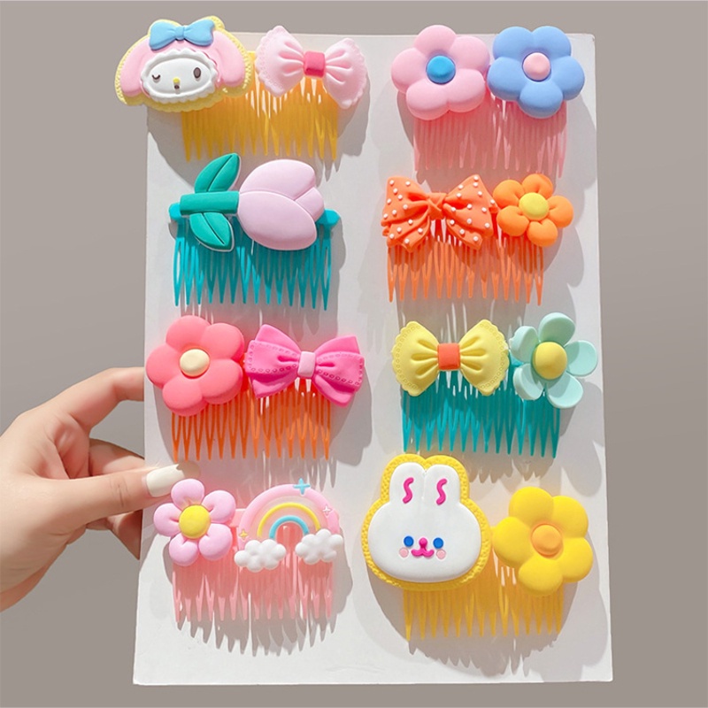 Lược Cài Tóc Đính Nơ Xinh Xắn JP5 Cho Bé Gái