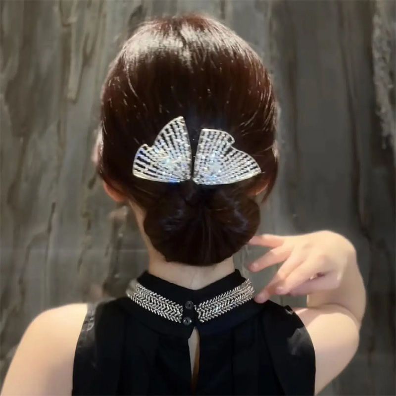 [Aishang Đẹp Mắt] Kẹp Tóc Dạng Xoắn Đính Đá Phong Cách Mới 2022 Dành Cho Nữ