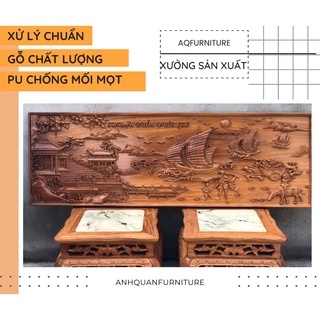 Tranh gỗ thuận buồm xuôi gió, tranh gỗ đẹp, tranh phong thủy, trang trí nhà cửa