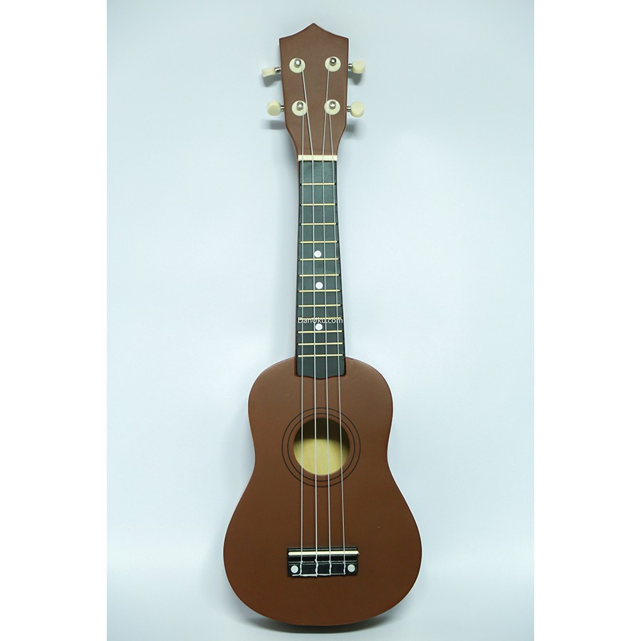 Đàn ukulele Soprano BWS Nâu Tặng Kèm Phụ Kiện