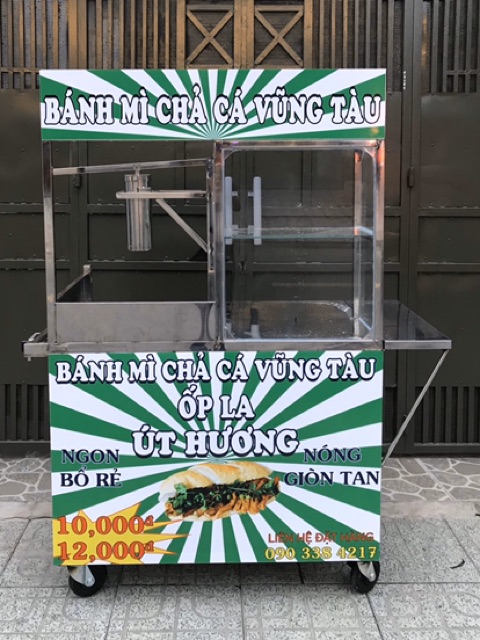 Xe Bánh mì chả cá