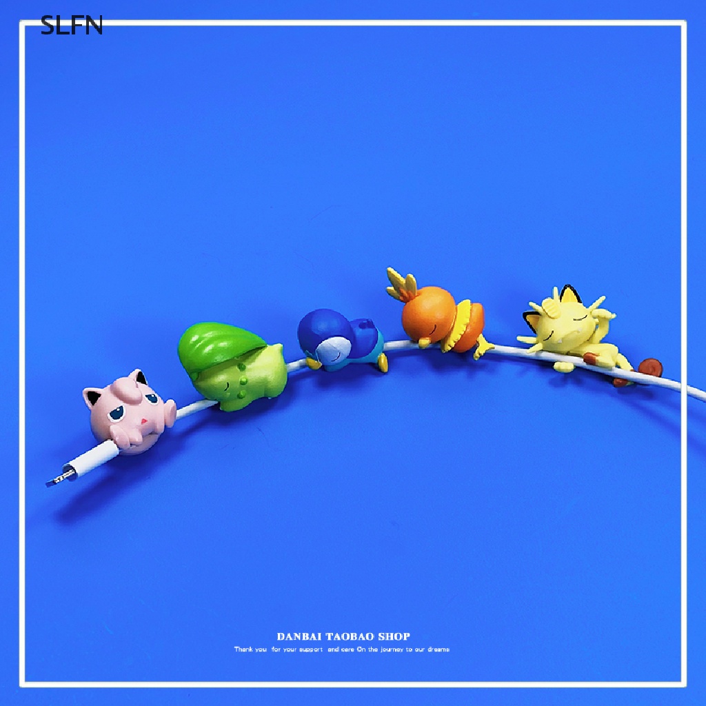 Phụ kiện bảo vệ đầu dây cáp USB hình Pokemon Pikachu