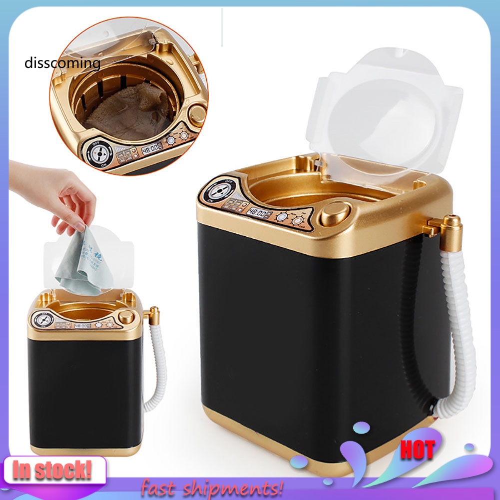 Máy giặt đồ chơi mini vệ sinh cọ trang điểm độc đáo tiện dụng