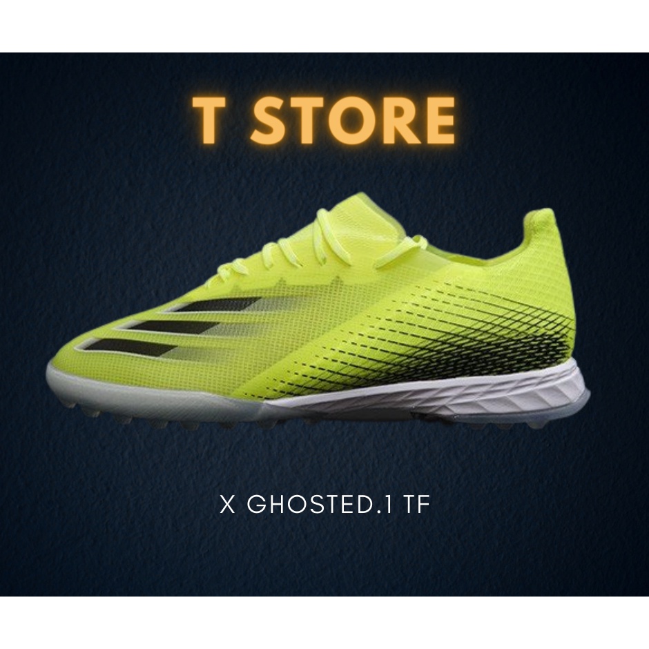 Adidas X Ghosted .1 TF Superlative Pack- FW6962 Solar Yellow/ Core Black/ Team Royal Blue