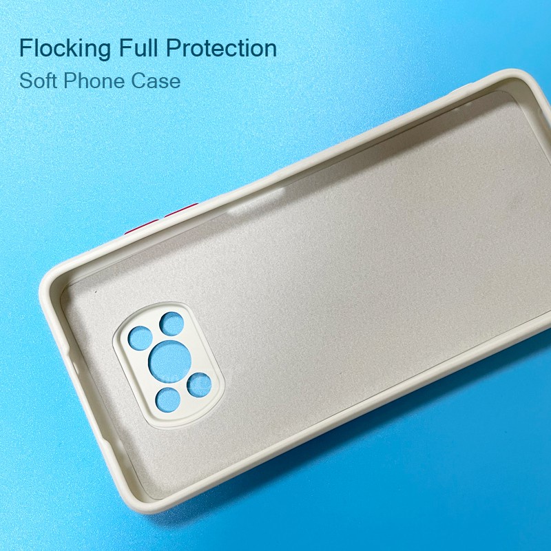 Ốp điện thoại KOOSUK silicone dẻo bảo vệ ống kính camera hoạt hình dành cho POCO X3 NFC POCOPHONE M3 PRO M5S