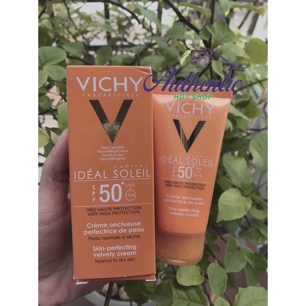 Kem chống nắng VICHY Ideal Soleil SPF50++ 50ml cho DA KHÔ (VICHY Nội địa Pháp)