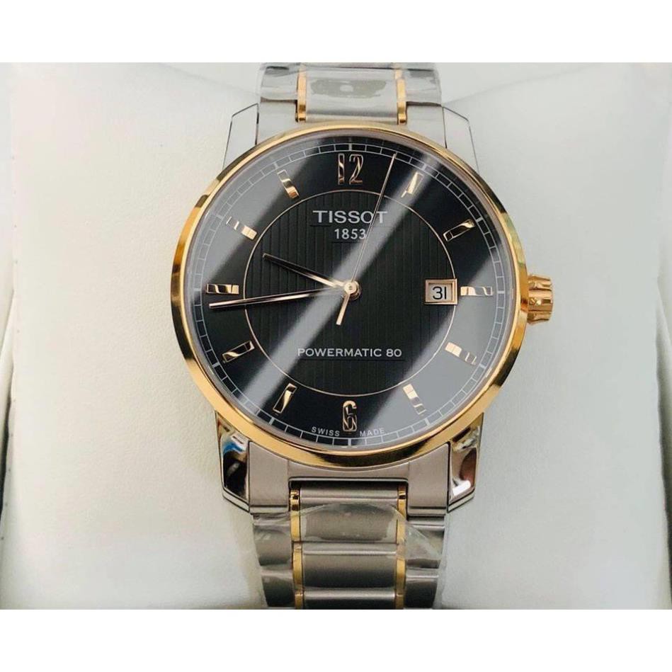 Đồng hồ nam Tissot Titanium Powermatic 80 T087.407.55.037.00 - Máy Cơ - Kính Sapphire