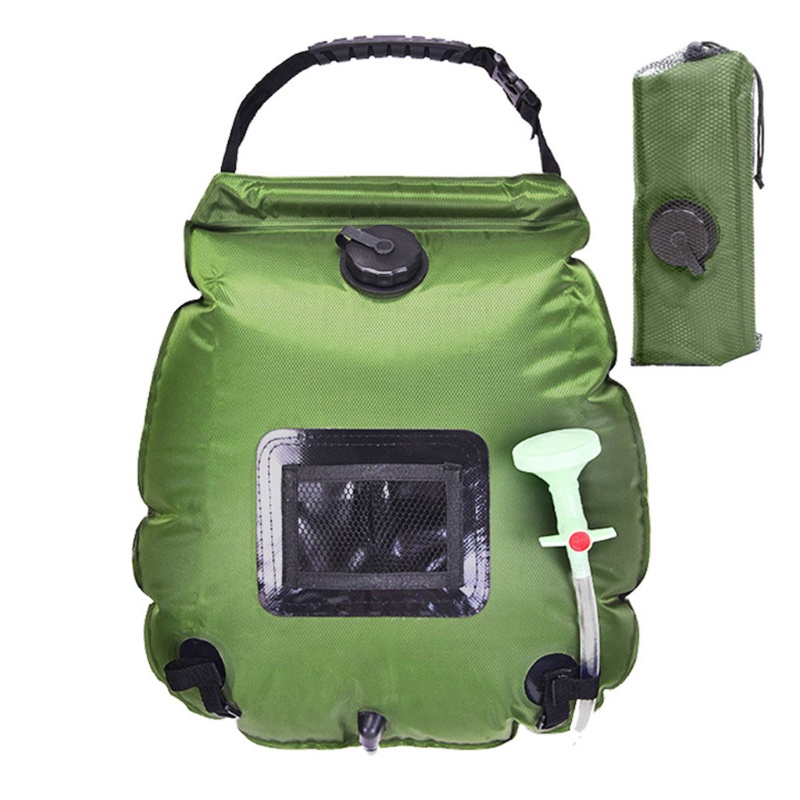 Túi Đựng Nước Tắm Sử Dụng Năng Lượng Mặt Trời Dung Tích 20L Tiện Dụng