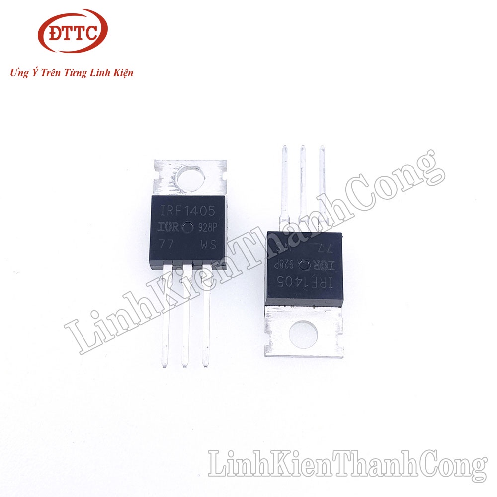 IRF1405 MOSFET N-CH 169A 55V TO220 (Loại Thường)