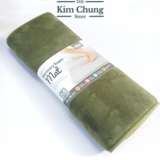 Thảm chùi chân lock&lock memory foam mat513 grn - hàng chính hãng