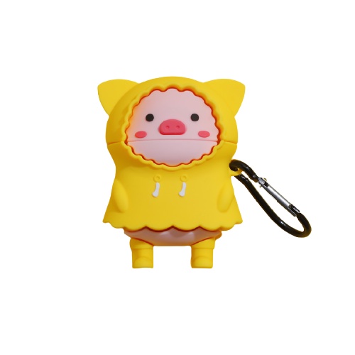 Vỏ Ốp Case Airpod bảo vệ bao đựng tai nghe không dây bluetooth 1/2/Pro/i12/i9/i7/tws chống va đập, kèm dây móc /Max