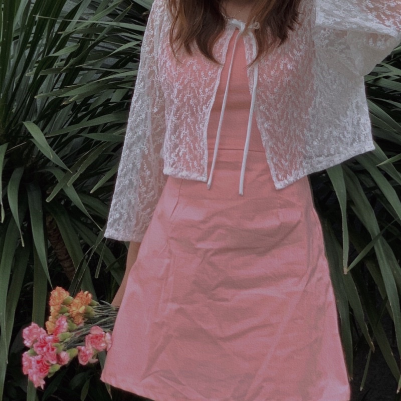 Áo khoác ren cardigan mỏng