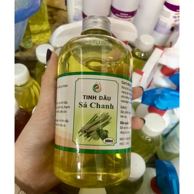 (sỉ giá rẻ) Tinh Dầu Lau Sàn Hương Sả Chanh 500ml